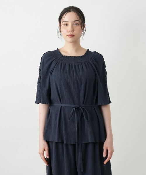 Leilian PLUS HOUSE / レリアンプラスハウス シャツ・ブラウス | フレアブラウス【BOURGE】 | 詳細11
