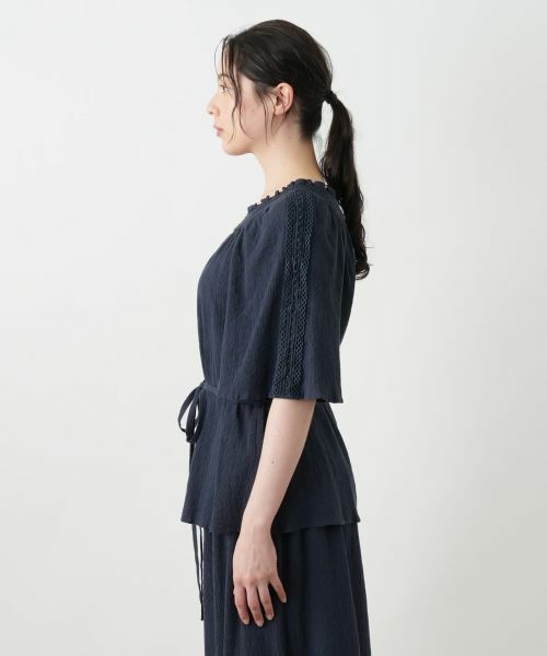 Leilian PLUS HOUSE / レリアンプラスハウス シャツ・ブラウス | フレアブラウス【BOURGE】 | 詳細12