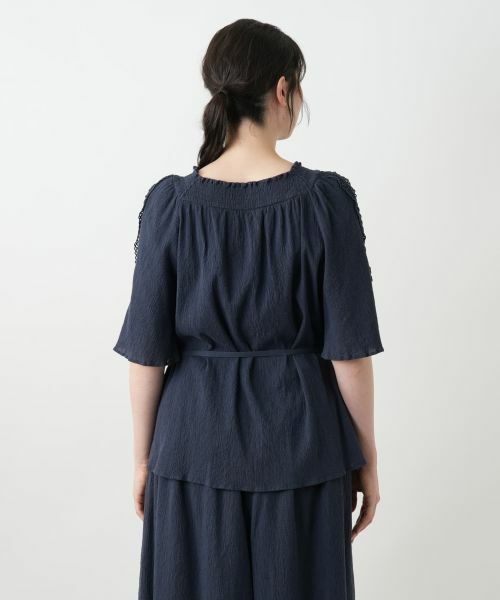 Leilian PLUS HOUSE / レリアンプラスハウス シャツ・ブラウス | フレアブラウス【BOURGE】 | 詳細13