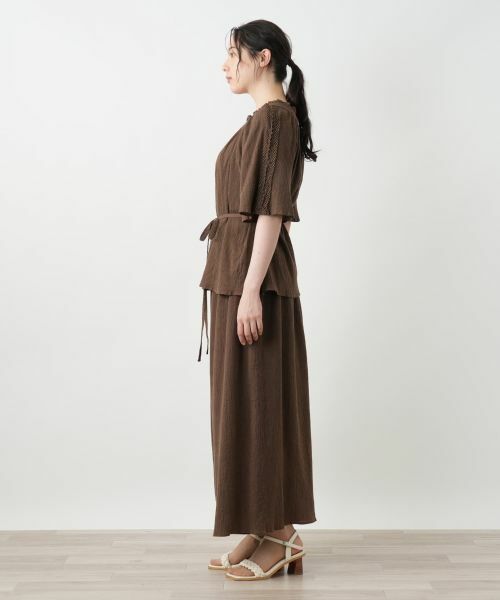 Leilian PLUS HOUSE / レリアンプラスハウス シャツ・ブラウス | フレアブラウス【BOURGE】 | 詳細2