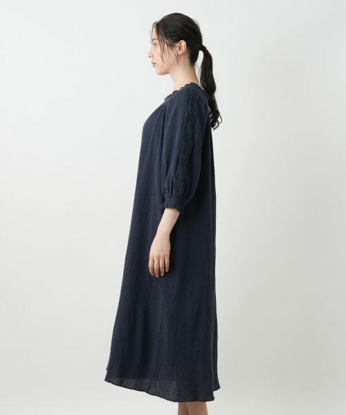 Leilian PLUS HOUSE / レリアンプラスハウス ドレス | ギャザーワンピース【BOURGE】 | 詳細11