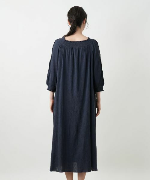 Leilian PLUS HOUSE / レリアンプラスハウス ドレス | ギャザーワンピース【BOURGE】 | 詳細12