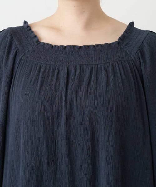 Leilian PLUS HOUSE / レリアンプラスハウス ドレス | ギャザーワンピース【BOURGE】 | 詳細13
