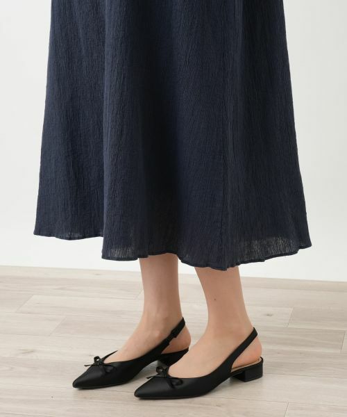 Leilian PLUS HOUSE / レリアンプラスハウス ドレス | ギャザーワンピース【BOURGE】 | 詳細16