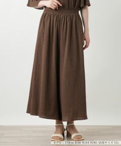 Leilian PLUS HOUSE / レリアンプラスハウス その他パンツ | ワイドパンツ【BOURGE】