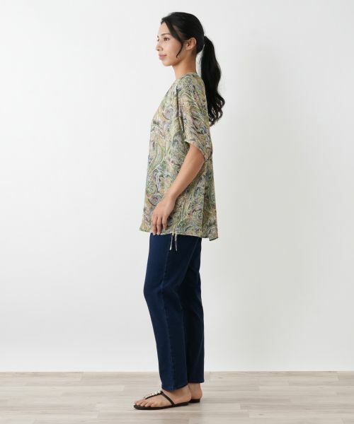 Leilian PLUS HOUSE / レリアンプラスハウス シャツ・ブラウス | ペイズリー柄ブラウス【プラス企画】 | 詳細2