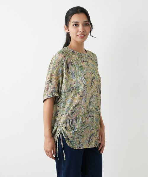 Leilian PLUS HOUSE / レリアンプラスハウス シャツ・ブラウス | ペイズリー柄ブラウス【プラス企画】 | 詳細7