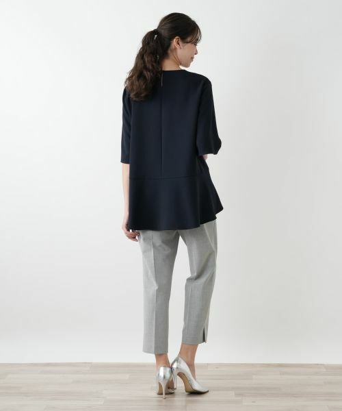 Leilian PLUS HOUSE / レリアンプラスハウス シャツ・ブラウス | フレアブラウス【プラス企画】 | 詳細3