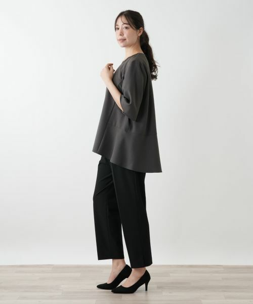 Leilian PLUS HOUSE / レリアンプラスハウス シャツ・ブラウス | フレアブラウス【プラス企画】 | 詳細5