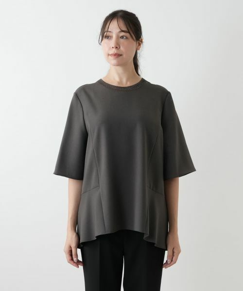 Leilian PLUS HOUSE / レリアンプラスハウス シャツ・ブラウス | フレアブラウス【プラス企画】 | 詳細7