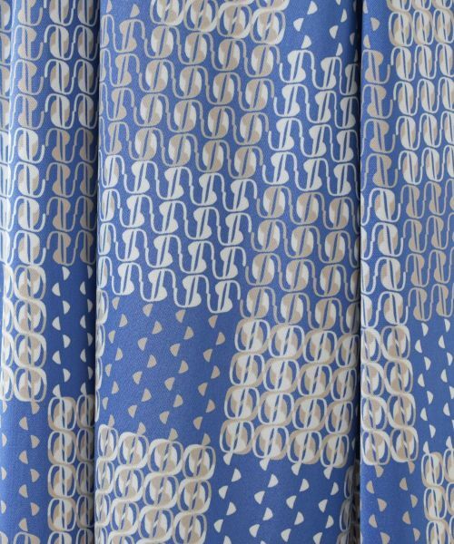 Leilian PLUS HOUSE / レリアンプラスハウス ドレス | 幾何学柄フレアワンピース【ROCHAS Premiere】 | 詳細16