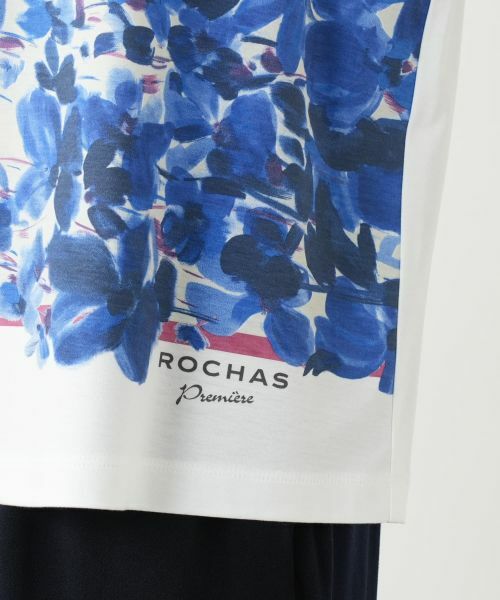 Leilian PLUS HOUSE / レリアンプラスハウス Tシャツ | プリントカットソー【ROCHAS Premiere】 | 詳細10