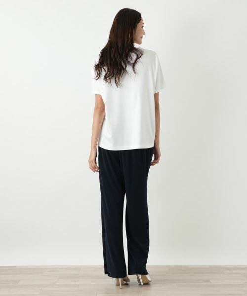 Leilian PLUS HOUSE / レリアンプラスハウス Tシャツ | プリントカットソー【ROCHAS Premiere】 | 詳細3