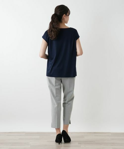 Leilian PLUS HOUSE / レリアンプラスハウス シャツ・ブラウス | 【ウォッシャブル】プリント切替ブラウス【ROCHAS Premiere】 | 詳細3