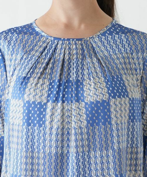 Leilian PLUS HOUSE / レリアンプラスハウス カットソー | プリントカットソー【ROCHAS Premiere】 | 詳細10