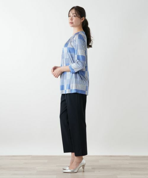 Leilian PLUS HOUSE / レリアンプラスハウス カットソー | プリントカットソー【ROCHAS Premiere】 | 詳細5