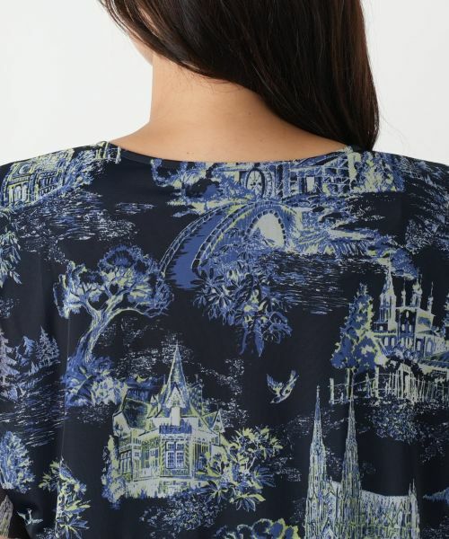 Leilian PLUS HOUSE / レリアンプラスハウス シャツ・ブラウス | プリントブラウス【BOURGE】 | 詳細11