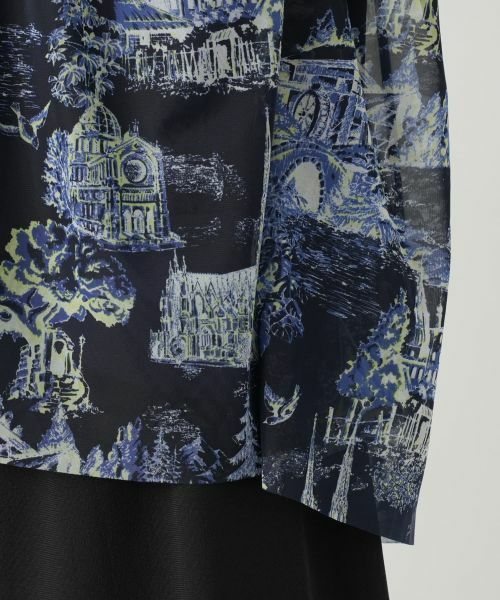 Leilian PLUS HOUSE / レリアンプラスハウス シャツ・ブラウス | プリントブラウス【BOURGE】 | 詳細13