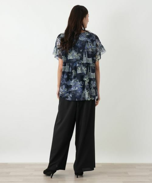 Leilian PLUS HOUSE / レリアンプラスハウス シャツ・ブラウス | プリントブラウス【BOURGE】 | 詳細6