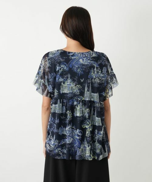 Leilian PLUS HOUSE / レリアンプラスハウス シャツ・ブラウス | プリントブラウス【BOURGE】 | 詳細9