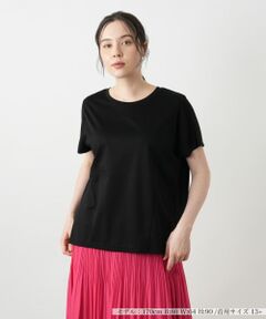 Leilian PLUS HOUSE / レリアンプラスハウス カットソー | クルーネックカットソー【BOURGE】