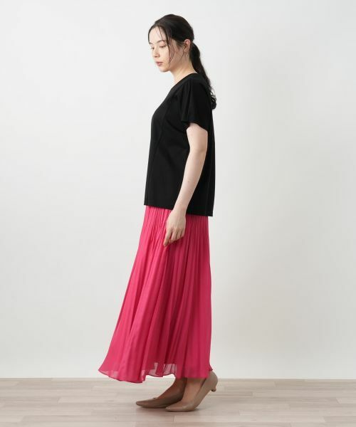 Leilian PLUS HOUSE / レリアンプラスハウス カットソー | クルーネックカットソー【BOURGE】 | 詳細2