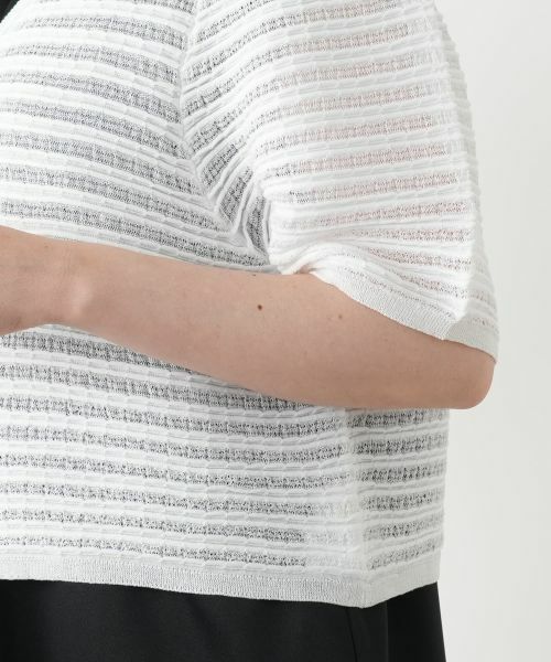 Leilian PLUS HOUSE / レリアンプラスハウス カーディガン・ボレロ | ショートカーディガン【BOURGE】 | 詳細13