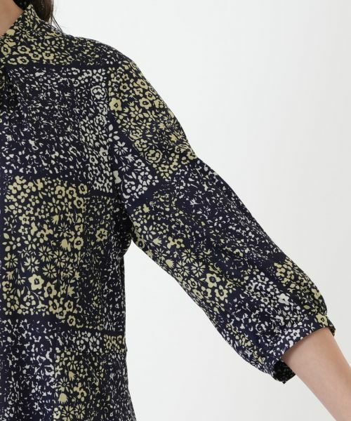 Leilian PLUS HOUSE / レリアンプラスハウス ドレス | プリントボウタイワンピース【ROCHAS Premiere】 | 詳細10