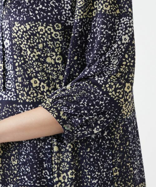 Leilian PLUS HOUSE / レリアンプラスハウス ドレス | プリントボウタイワンピース【ROCHAS Premiere】 | 詳細11