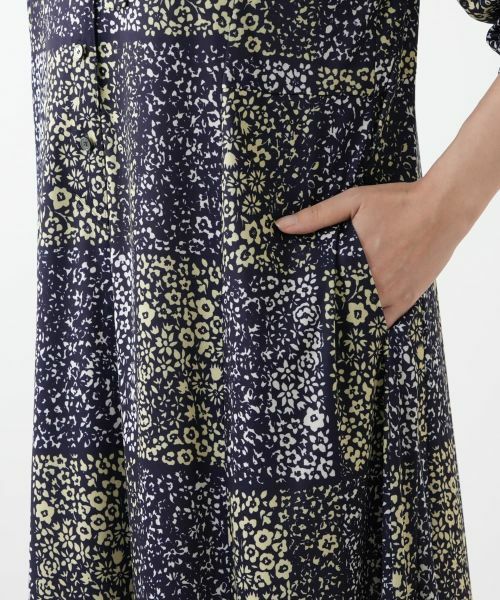 Leilian PLUS HOUSE / レリアンプラスハウス ドレス | プリントボウタイワンピース【ROCHAS Premiere】 | 詳細12