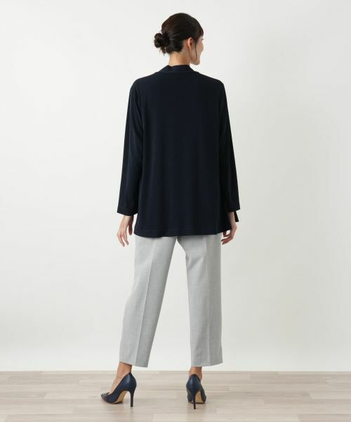 Leilian PLUS HOUSE / レリアンプラスハウス テーラードジャケット | ノーカラージャケット【ROCHAS Premiere】 | 詳細3