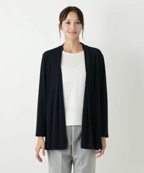 Leilian PLUS HOUSE / レリアンプラスハウス テーラードジャケット | ノーカラージャケット【ROCHAS Premiere】 | 詳細4