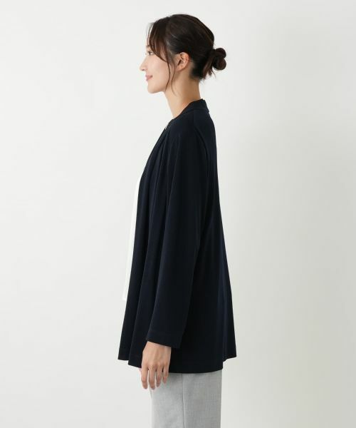 Leilian PLUS HOUSE / レリアンプラスハウス テーラードジャケット | ノーカラージャケット【ROCHAS Premiere】 | 詳細5