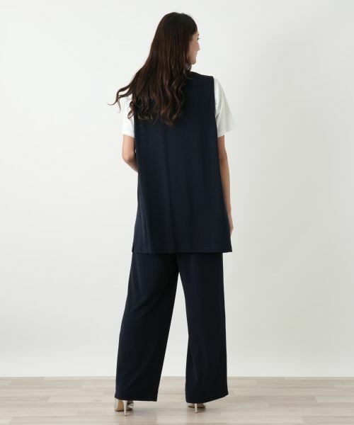 Leilian PLUS HOUSE / レリアンプラスハウス テーラードジャケット | ロングベスト【ROCHAS Premiere】 | 詳細3