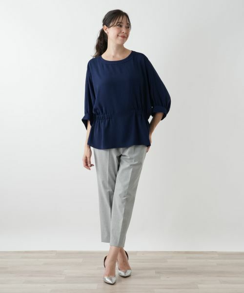 Leilian PLUS HOUSE / レリアンプラスハウス シャツ・ブラウス | ボリュームスリーブブラウス【ROCHAS Premiere】 | 詳細1