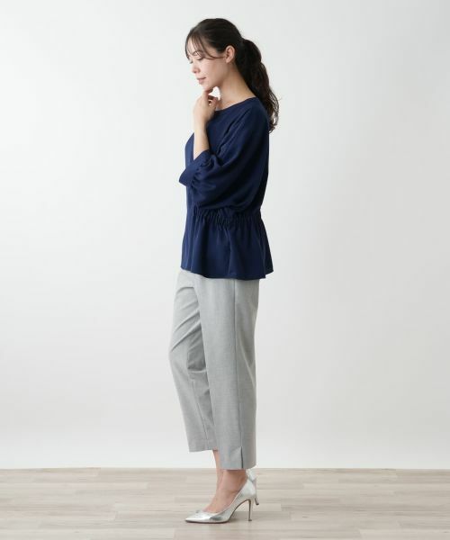 Leilian PLUS HOUSE / レリアンプラスハウス シャツ・ブラウス | ボリュームスリーブブラウス【ROCHAS Premiere】 | 詳細2