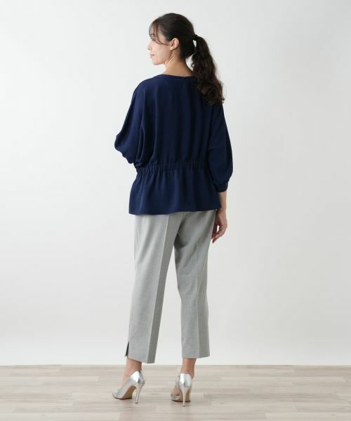 Leilian PLUS HOUSE / レリアンプラスハウス シャツ・ブラウス | ボリュームスリーブブラウス【ROCHAS Premiere】 | 詳細3