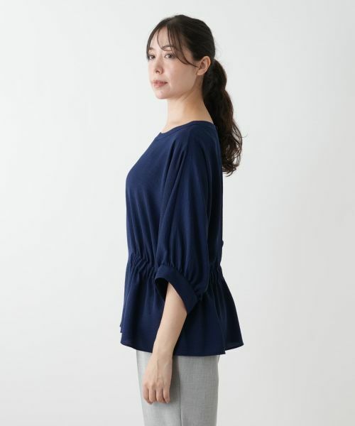 Leilian PLUS HOUSE / レリアンプラスハウス シャツ・ブラウス | ボリュームスリーブブラウス【ROCHAS Premiere】 | 詳細5