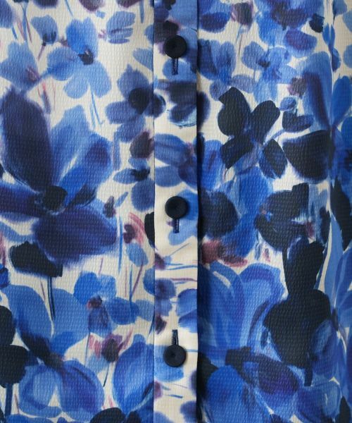 Leilian PLUS HOUSE / レリアンプラスハウス シャツ・ブラウス | プリントブラウス【ROCHAS Premiere】 | 詳細10