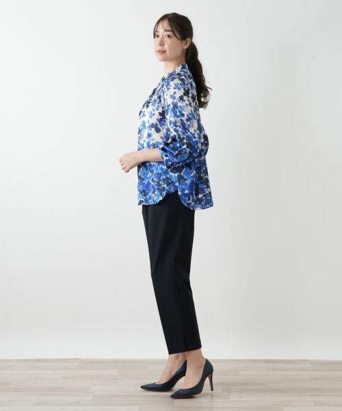 Leilian PLUS HOUSE / レリアンプラスハウス シャツ・ブラウス | プリントブラウス【ROCHAS Premiere】 | 詳細2