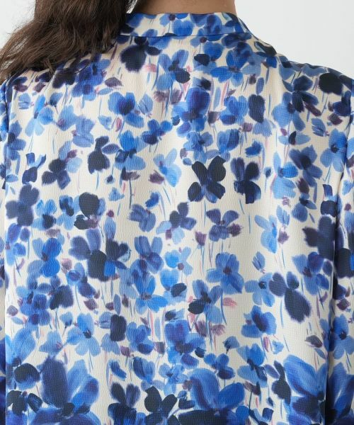 Leilian PLUS HOUSE / レリアンプラスハウス シャツ・ブラウス | プリントブラウス【ROCHAS Premiere】 | 詳細8