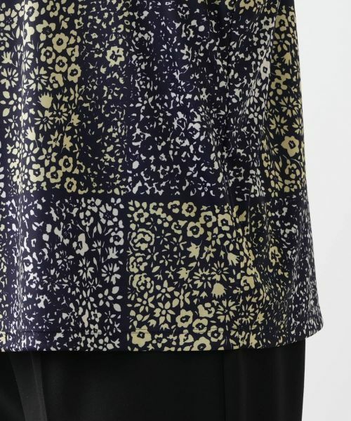 Leilian PLUS HOUSE / レリアンプラスハウス カットソー | フラワープリントカットソー【ROCHAS Premiere】 | 詳細10