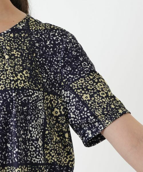 Leilian PLUS HOUSE / レリアンプラスハウス カットソー | フラワープリントカットソー【ROCHAS Premiere】 | 詳細9