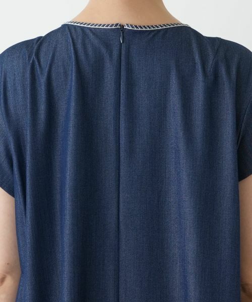 Leilian PLUS HOUSE / レリアンプラスハウス ドレス | 刺繍フレアワンピース【プラス企画】 | 詳細11