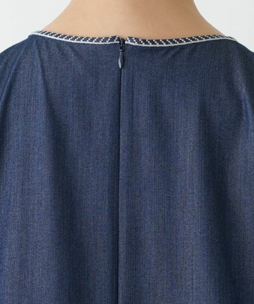 Leilian PLUS HOUSE / レリアンプラスハウス ドレス | 刺繍フレアワンピース【プラス企画】 | 詳細12