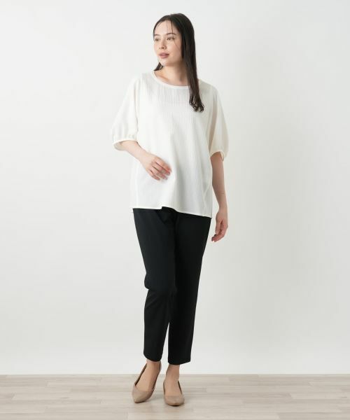 Leilian PLUS HOUSE / レリアンプラスハウス シャツ・ブラウス | ボリュームスリーブブラウス【プラス企画】 | 詳細7