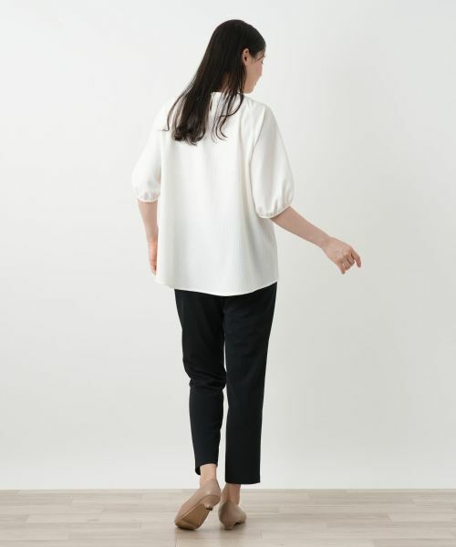 Leilian PLUS HOUSE / レリアンプラスハウス シャツ・ブラウス | ボリュームスリーブブラウス【プラス企画】 | 詳細9