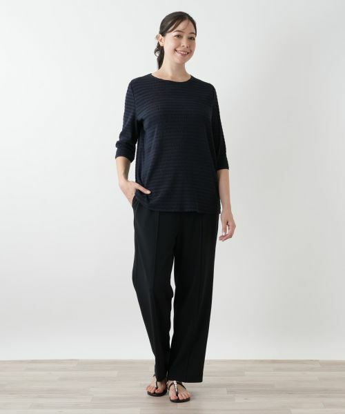 Leilian PLUS HOUSE / レリアンプラスハウス その他パンツ | センターシームパンツ【プラス企画】 | 詳細1