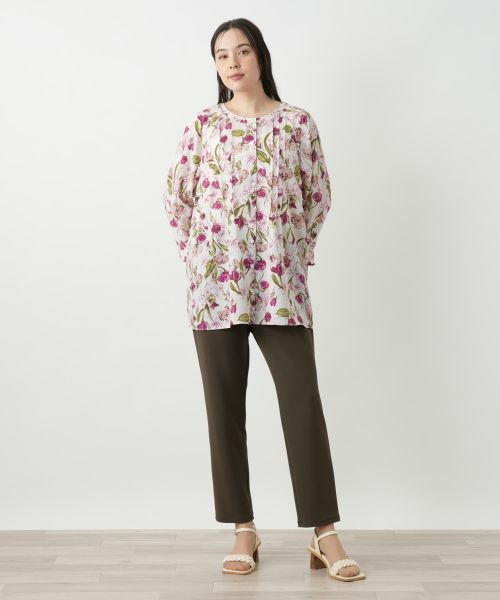 Leilian PLUS HOUSE / レリアンプラスハウス その他パンツ | 【店舗人気】ストレッチパンツ【プラス企画】 | 詳細10