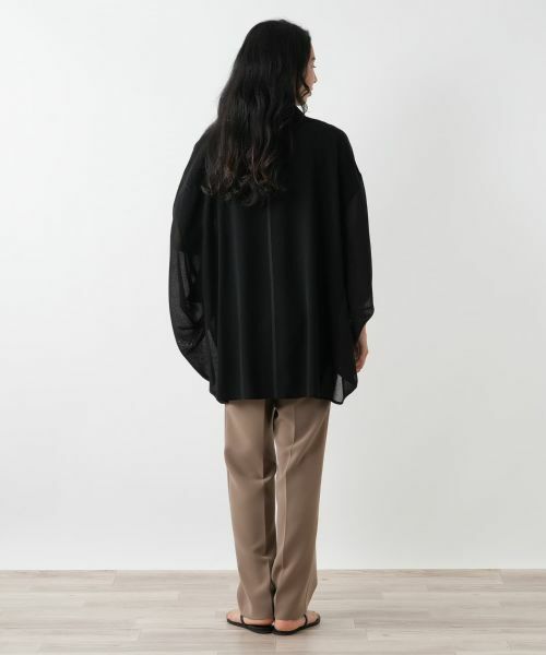 Leilian PLUS HOUSE / レリアンプラスハウス シャツ・ブラウス | ポンチョ風ブラウス | 詳細3